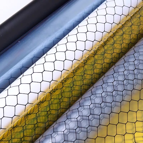 Anti-Static Grid PVC Film for Cleanroom Protection