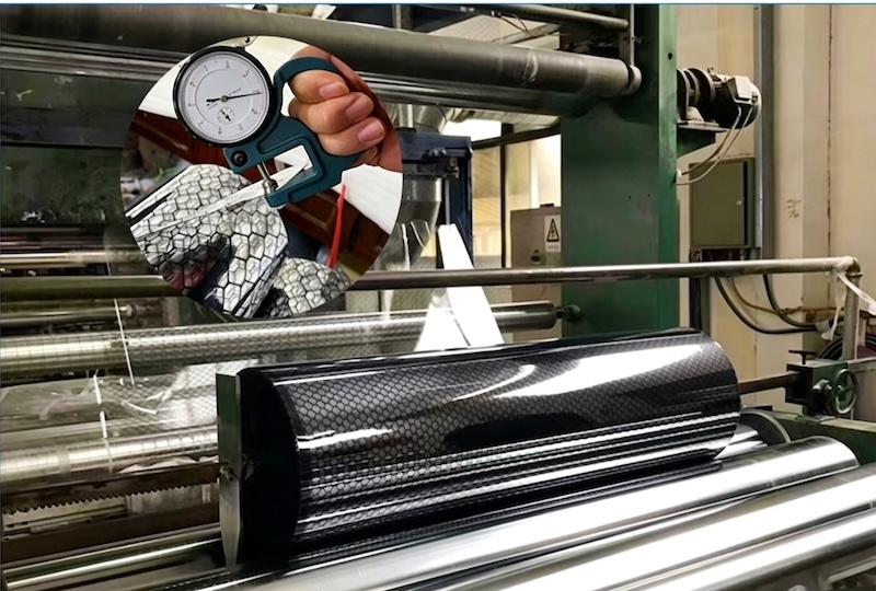 Anti-Static Grid PVC Film for Cleanroom Protection